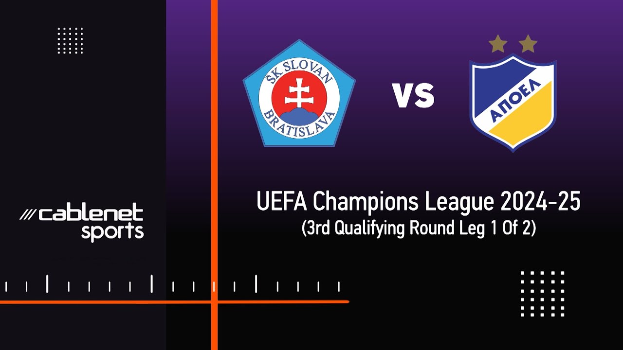 SLOVAN BRATISLAVA – APOEL 2-0 HIGHLIGHTS (07/08/2024)
