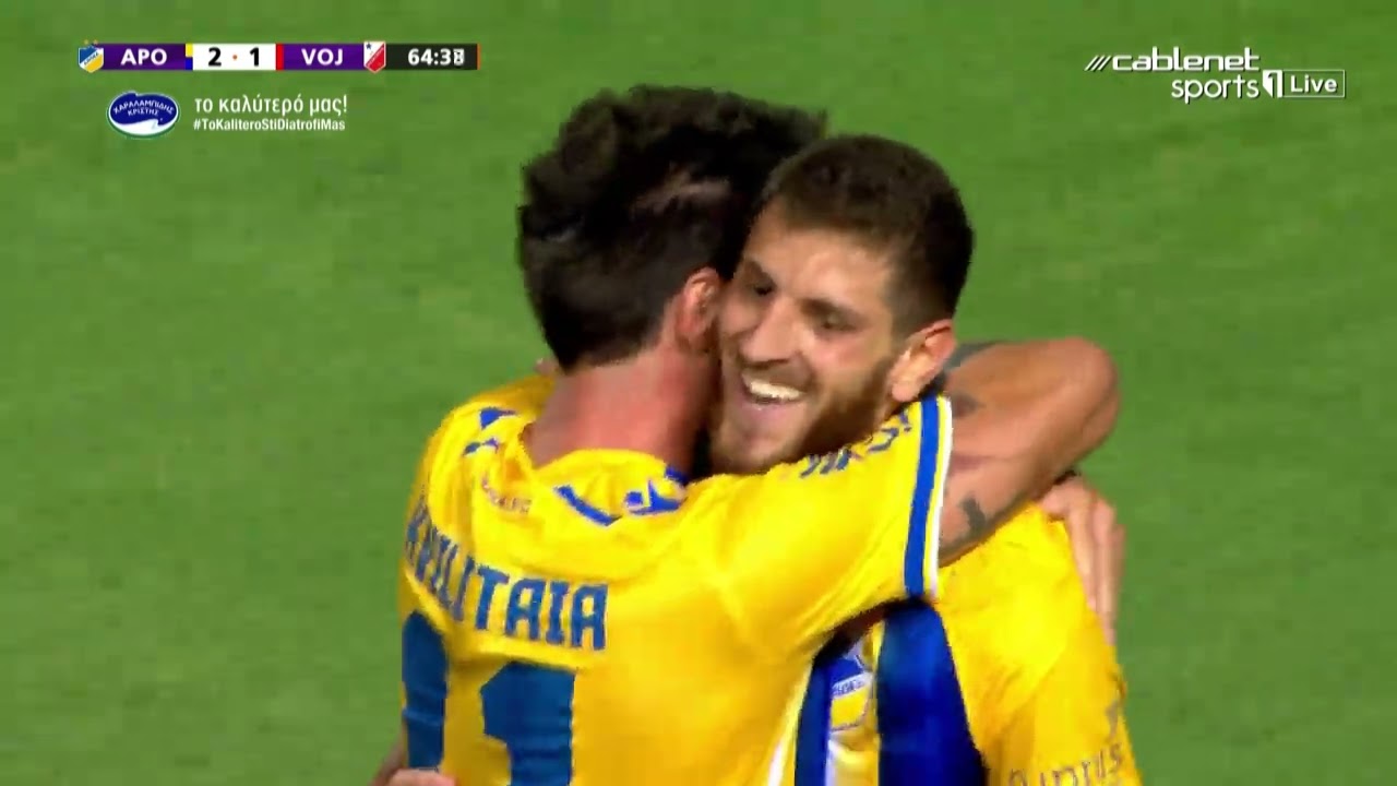 ΑΠΟΕΛ – VOJVODINA 2-1 (27/7/23)
